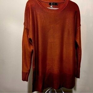 Women’s Merokeety pumpkin-colored, oversized sweater, Size M. NWT.